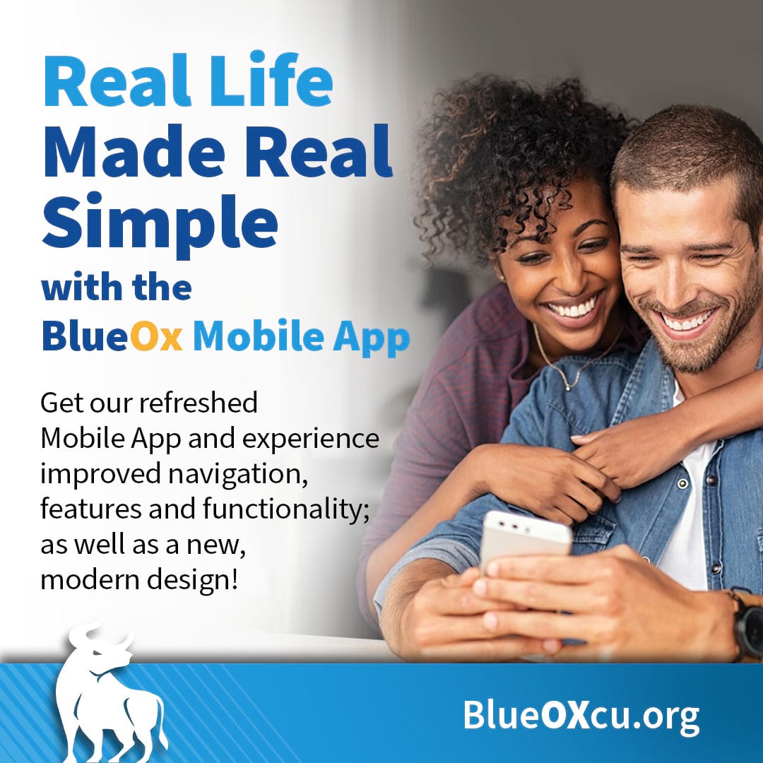 Real Life. Made Real Simple with the BlueOx Mobile App! Get our refreshed Mobile App and experience improved navigation, features, and functionality; as well as a new modern design!